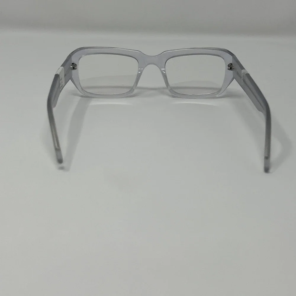 NWT Norman Childs VINTAGE 4 MATTE CLEAR Eyeglass 48-21-140 Unisex Kid Frames